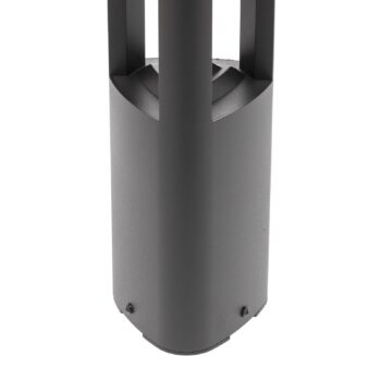 Podstavné svietidlo Lucande LED Pirron, 50 cm, trojuholníkové, IP54