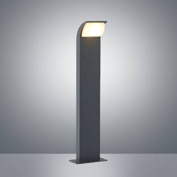 Podstavné svietidlo Lucande LED Tinna, 60 cm, antracit, IP65
