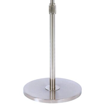 Podstavný ventilátor Beacon Breeze chrómová farba, okrúhla základňa, tichý