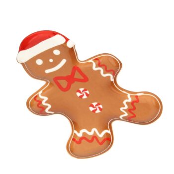 Polmiska Happy Gingerbread, 17 x 25 x 1,5 cm