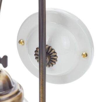 Portico – nástenné svietidlo so zakriveným ramenom