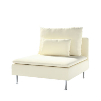 Poťah na 1 sed. diel Söderhamn, OffWhite, Poťah na 1 sed. diel Söderhamn, Velvet, 704-10