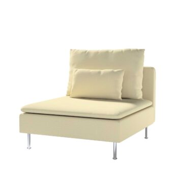 Poťah na 1 sed. diel Söderhamn, ecru, Poťah na 1 sed. diel Söderhamn, Living Velvet, 704-79