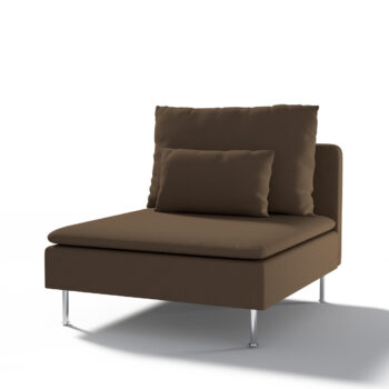 Poťah na 1 sed. diel Söderhamn, mocca, Poťah na 1 sed. diel Söderhamn, Cotton Panama, 702-02