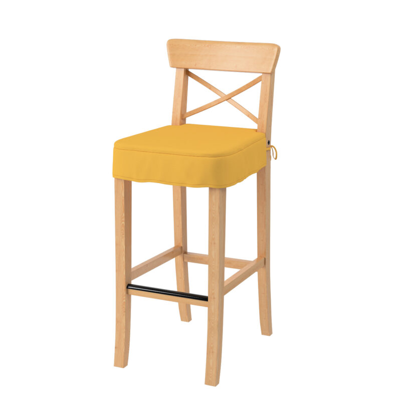 Poťah na barovú stoličku Ingolf, žltá, návlek na barovú stoličku Ingolf, Loneta, 133-40 Poťah na barovú stoličku Ingolf, žltá, návlek na barovú stoličku Ingolf, Loneta, 133-40