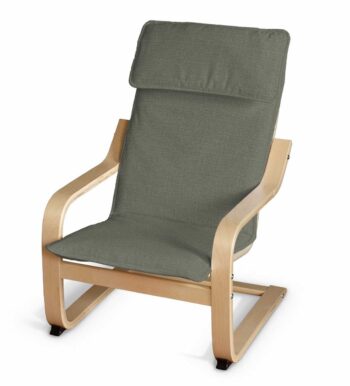 Poťah na detské kreslo Poäng, svetlá khaki, Poťah na kreslo Poäng - detské kreslo, Living 2, 161-11