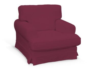 Poťah na kreslo Ekeskog, slivková, Poťah na kreslo Ekeskog, Cotton Panama, 702-32
