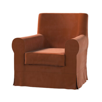 Poťah na kreslo Ektorp Jennylund, Terracotta, Poťah na kreslo Ektorp Jennylund, Velvet, 704-33