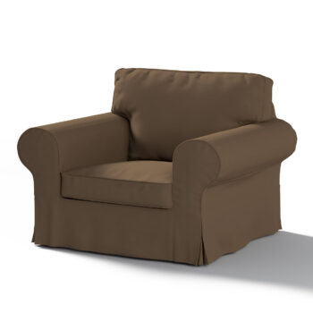 Poťah na kreslo Ektorp, mocca, Poťah na kreslo Ektorp, Cotton Panama, 702-02