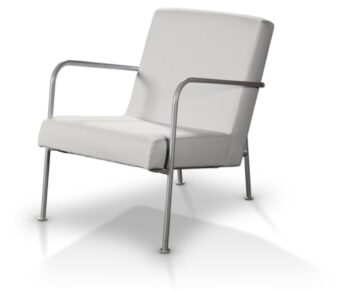 Poťah na kreslo Ikea PS, krémovo biela, Poťah na kreslo Ikea PS, Etna, 705-01