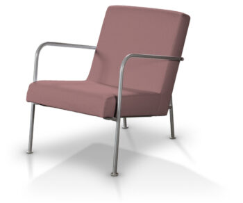 Poťah na kreslo Ikea PS, matná ružová, Poťah na kreslo Ikea PS, Cotton Panama, 702-43