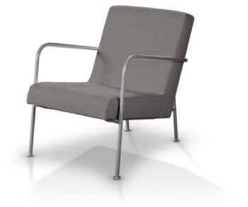 Poťah na kreslo Ikea PS, sivá, Poťah na kreslo Ikea PS, Edinburg, 115-81