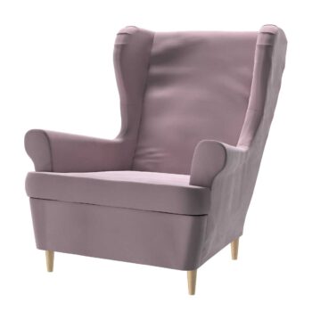 Poťah na kreslo Strandmon, Gammelrosa, Velvet, 704-14