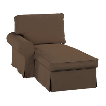 Poťah na ležadlo Ektorp (ľavé), mocca, Poťah na ležadlo Ektorp - ľavé, Cotton Panama, 702-02