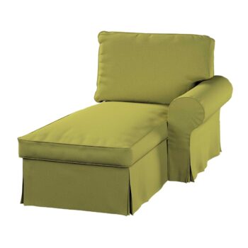 Poťah na ležadlo Ektorp (pravé), zelená, Ležadlo Ektorp - pravé, Living Velvet, 704-78