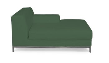 Poťah na ležadlo Kramfors pravostranné, zelená, Poťah na ležadlo Kramfors pravostranné, Cotton Panama, 702-06