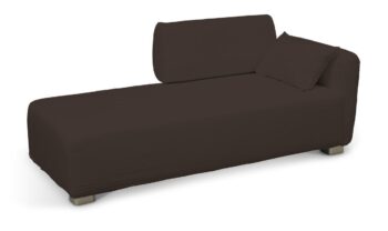 Poťah na ležadlo Mysinge, čokoládová, Poťah na ležadlo Mysinge, Cotton Panama, 702-03