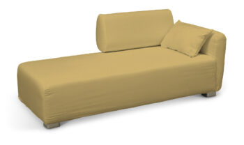 Poťah na ležadlo Mysinge, matná žltá, Poťah na ležadlo Mysinge, Cotton Panama, 702-41