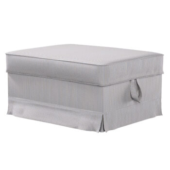 Poťah na podnožku Ektorp Bromma, béžová a modrá, Poťah na podnožku Ektorp Bromma, Living 2, 162-23