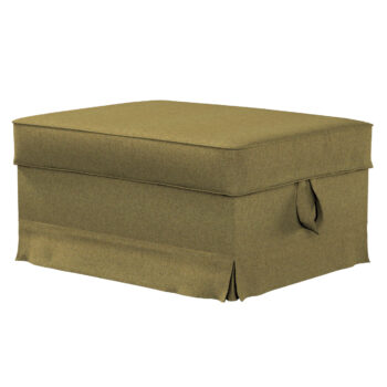 Poťah na podnožku Ektorp Bromma, olivová melanž, Poťah na podnožku Ektorp Bromma, Madrid, 162-34