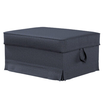 Poťah na podnožku Ektorp Bromma, tmavomodrý melanž, Poťah na podnožku Ektorp Bromma, Madrid, 162-30