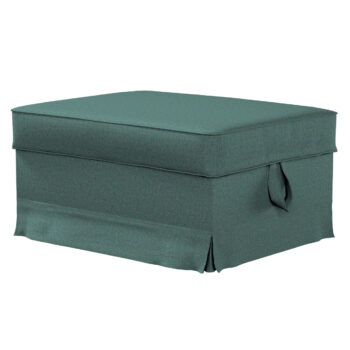 Poťah na podnožku Ektorp Bromma, tyrkysová melanž, Poťah na podnožku Ektorp Bromma, Madrid, 162-33