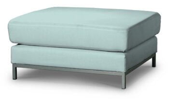 Poťah na podnožku Kramfors, pastelovo belasá, Poťah na podnožku Kramfors, Cotton Panama, 702-10
