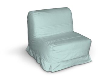 Poťah na pohovku Lyckesele 1 os., pastelovo belasá, Poťah na pohovku Lyckesele 1os., Cotton Panama, 702-10