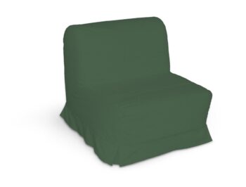 Poťah na pohovku Lyckesele 1 os., zelená, Poťah na pohovku Lyckesele 1os., Cotton Panama, 702-06