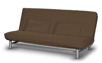 Poťah na sedačku Beddinge (krátka), mocca, poťah na sedačku Beddinge - krátky, Cotton Panama, 702-02