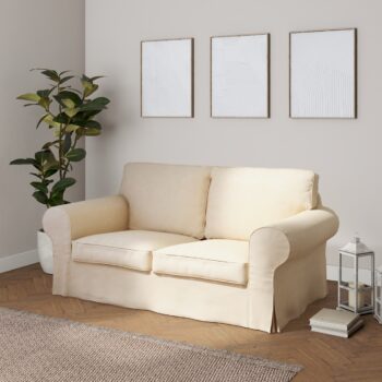 Poťah na sedačku Ektorp (rozkladacia, pre 2 osoby) STARÝ MODEL, ecru, poťah na sedačku Ektorp pre 2 osoby - rozkladacia, Living, 105-61