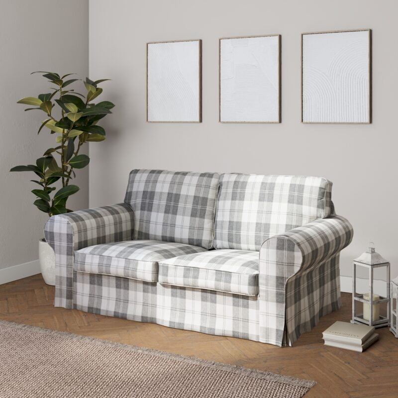 Poťah na sedačku Ektorp (rozkladacia, pre 2 osoby) STARÝ MODEL, sivo - biele káro, poťah na sedačku Ektorp pre 2 osoby - rozkladacia, Edinburg, 115-79 Poťah na sedačku Ektorp (rozkladacia, pre 2 osoby) STARÝ MODEL, sivo - biele káro, poťah na sedačku Ektorp pre 2 osoby - rozkladacia, Edinburg, 115-79