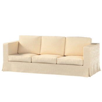 Poťah na sedačku Karlanda  (pre 3 osoby,nerozkladacia,dlhý), ecru, Poťah na sedačku Karlanda pre 3-os., dlhý, Living, 105-61