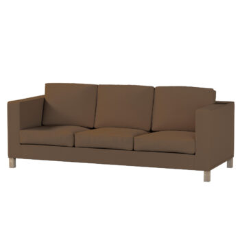 Poťah na sedačku Karlanda  (pre 3 osoby,nerozkladacia,krátky), mocca, Poťah na sedačku Karlanda pre 3-os., krátky, Cotton Panama, 702-02
