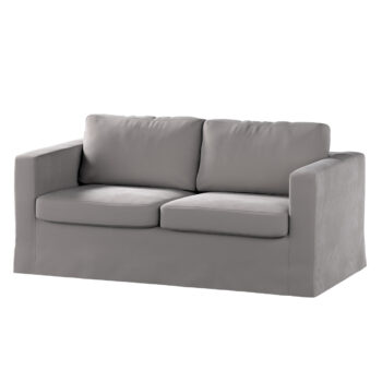 Poťah na sedačku Karlstad (nerozkladací, 2-miestny, dlhý), Grå, 165 x 89 x 64 cm, Velvet, 704-11