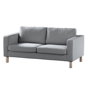 Poťah na sedačku Karlstad (nerozkladací, 2-miestny, krátky), tmavo - sivá, 165 x 89 x 64 cm, Ingrid, 705-42