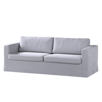 Poťah na sedačku Karlstad (nerozkladáci, 3-miestný, dlhý), Lysegrå, 224 x 89 x 64 cm, Velvet, 704-24