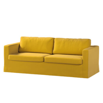 Poťah na sedačku Karlstad (nerozkladáci, 3-miestný, dlhý), medová, 224 x 89 x 64 cm, Ingrid, 705-46