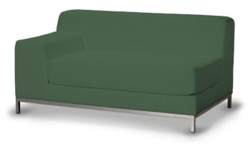 Poťah na sedačku Kramfors (ľavostranná, pre 2 osoby), zelená, Poťah na sedačku Kramfors - ľavostranná, pre 2 osoby, Cotton Panama, 702-06