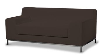 Poťah na sedačku Kramfors (pre 2 osoby), čokoládová, Poťah na sedačku Kramfors - pre 2 osoby, Cotton Panama, 702-03