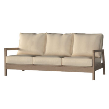 Poťah na sedačku Lillberg (nerozkladacia, pre 3 osoby), ecru, Poťah na sedačka Lillberg - pre 3 osoby, Living, 105-61