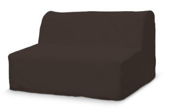 Poťah na sedačku Lycksele, jednoduchý, čokoládová, Poťah na sedačku Lycksele, Cotton Panama, 702-03