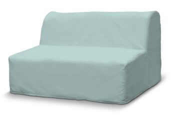 Poťah na sedačku Lycksele, jednoduchý, pastelovo belasá, Poťah na sedačku Lycksele, Cotton Panama, 702-10
