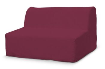 Poťah na sedačku Lycksele, jednoduchý, slivková, Poťah na sedačku Lycksele, Cotton Panama, 702-32