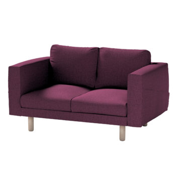 Poťah na sedačku Norsborg (pre 2 osoby), fialová, Poťah na sedačku Norsborg (pre 2 osoby), Living, 161-38
