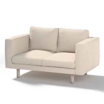 Poťah na sedačku Norsborg (pre 2 osoby), krémovo biela, Poťah na sedačku Norsborg (pre 2 osoby), Etna, 705-01