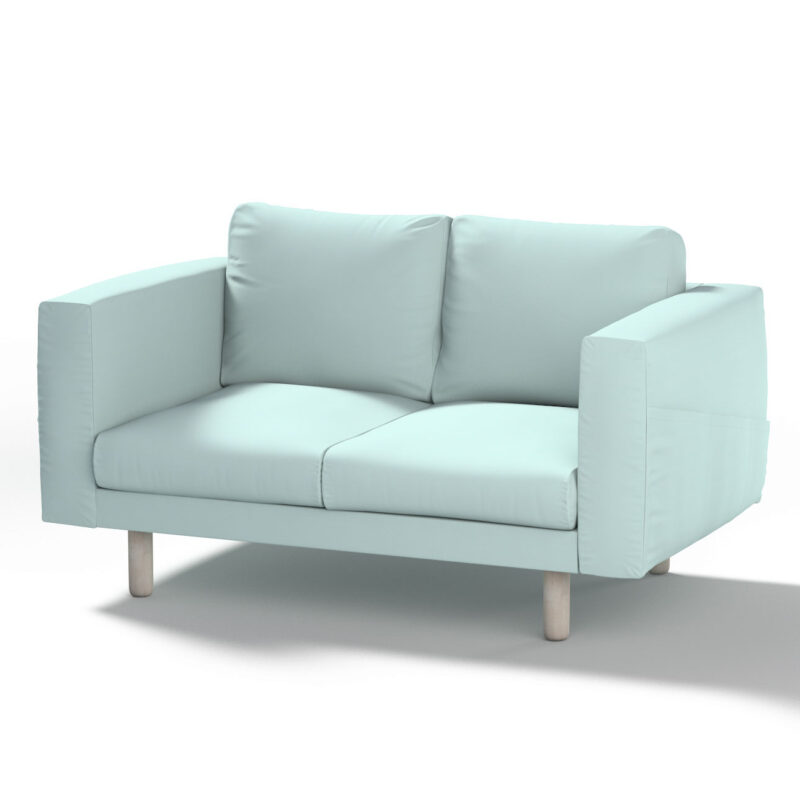 Poťah na sedačku Norsborg (pre 2 osoby), pastelovo belasá, Poťah na sedačku Norsborg (pre 2 osoby), Cotton Panama, 702-10 Poťah na sedačku Norsborg (pre 2 osoby), pastelovo belasá, Poťah na sedačku Norsborg (pre 2 osoby), Cotton Panama, 702-10