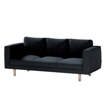 Poťah na sedačku Norsborg (pre 3 osoby), antracitová , Poťah na sedačku Norsborg (pre 3 osoby), Manchester, 701-38