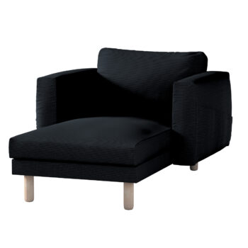 Poťah na sedačku Norsborg s podrúčkami, antracitová , Poťah na sedačku Norsborg s podrúčkami, Manchester, 701-38