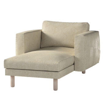 Poťah na sedačku Norsborg s podrúčkami, béžová a zlatá, Poťah na sedačku Norsborg s podrúčkami, Living 2, 162-07